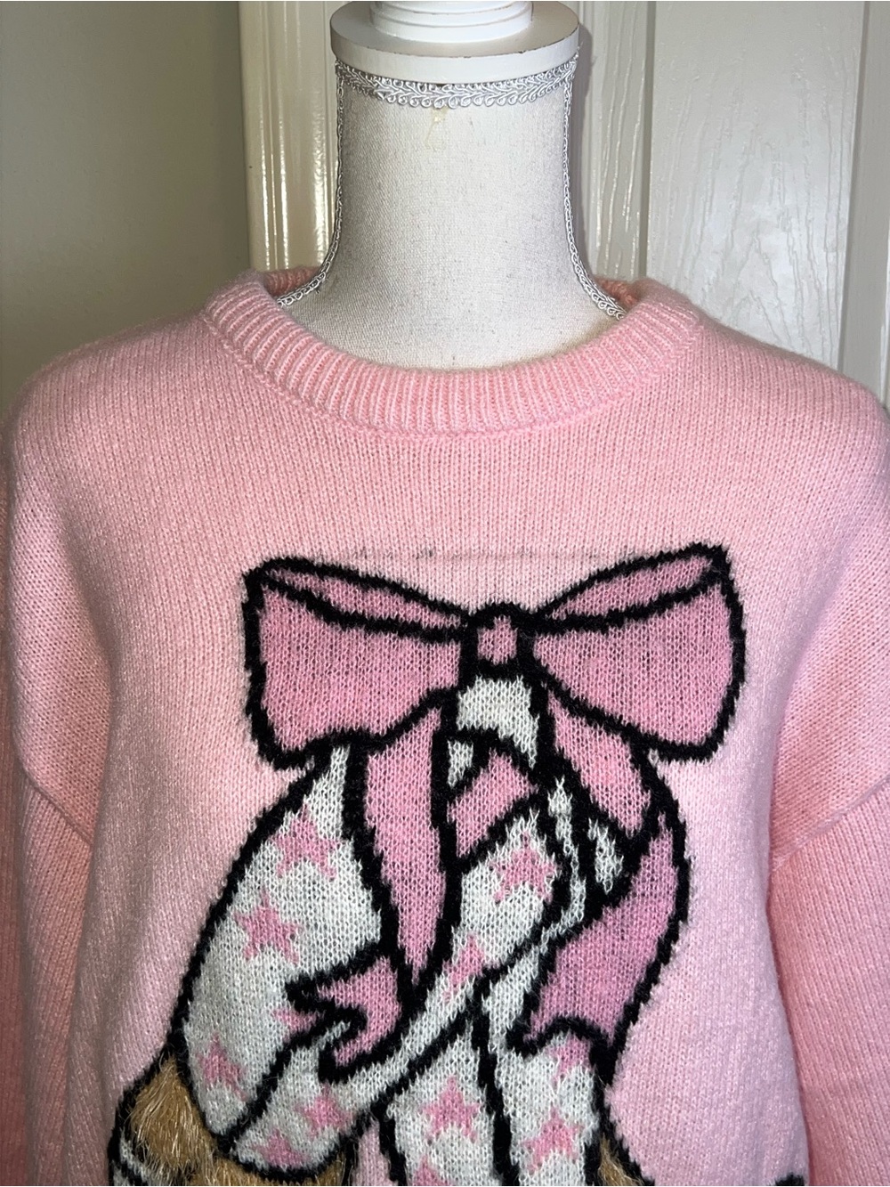 SIMPLY SOUTHERN Cowboy Boots Graphic Fuzzy Sweater - Picture 2 of 12